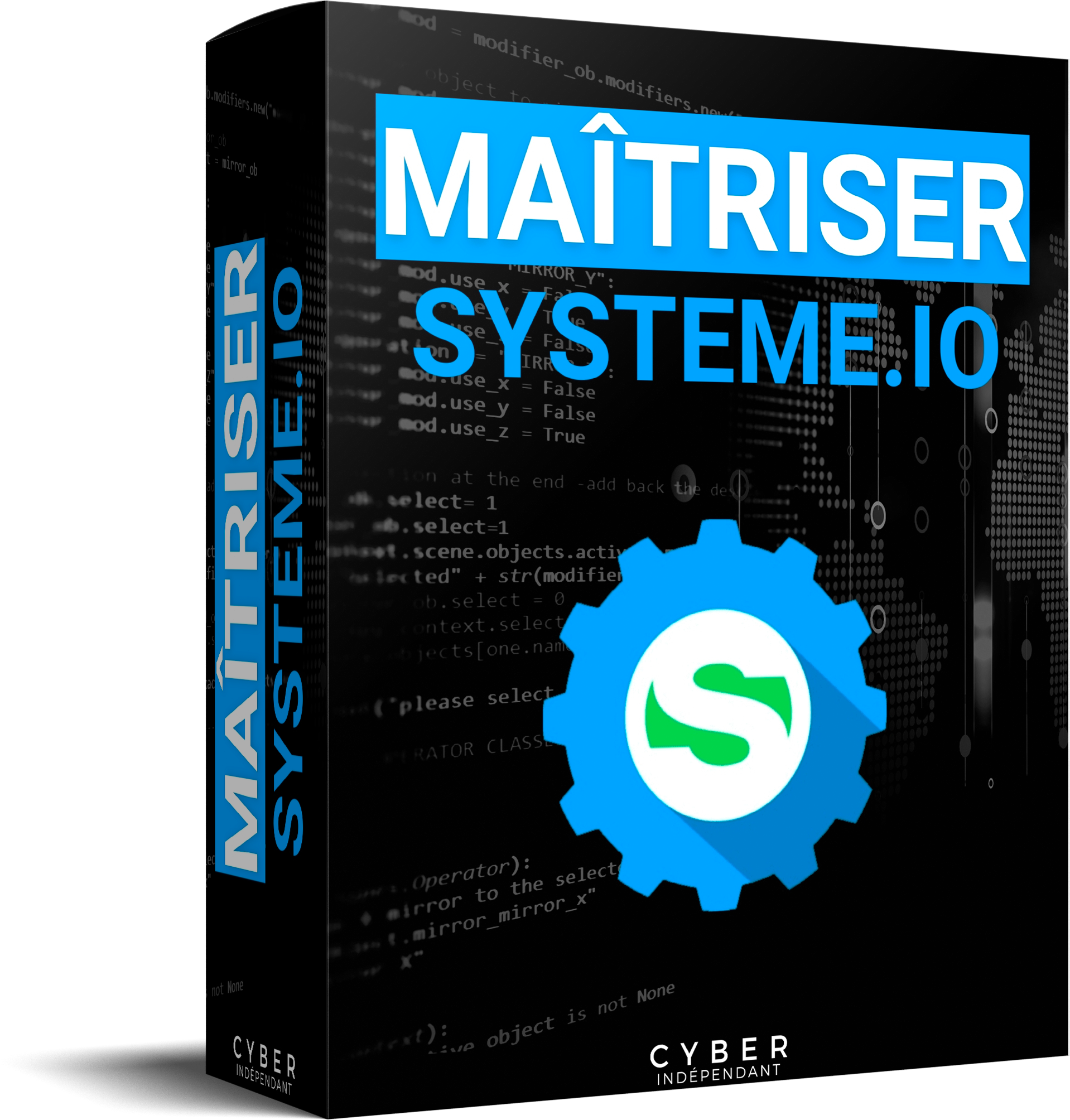 Mock Up MAÎTRISER SYSTEME.IO